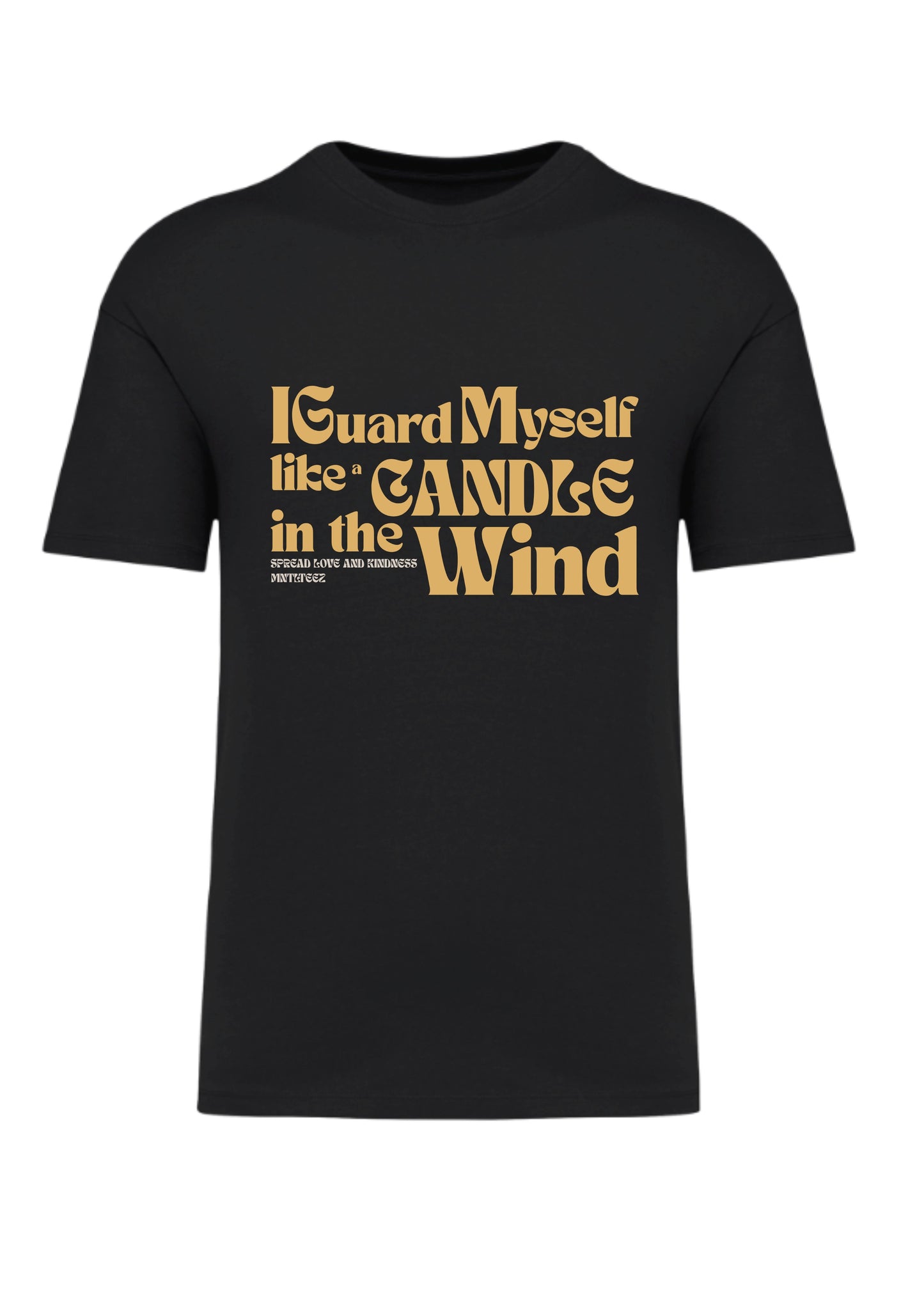 I guard myself | Unisex dropped shoulder t-paita