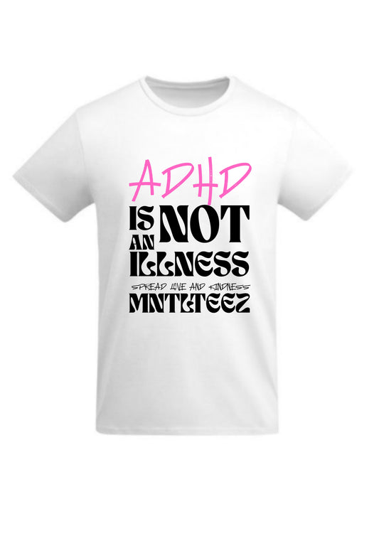 ADHD Is Not an Illness | Unisex Dropped Shoulder T-Paita