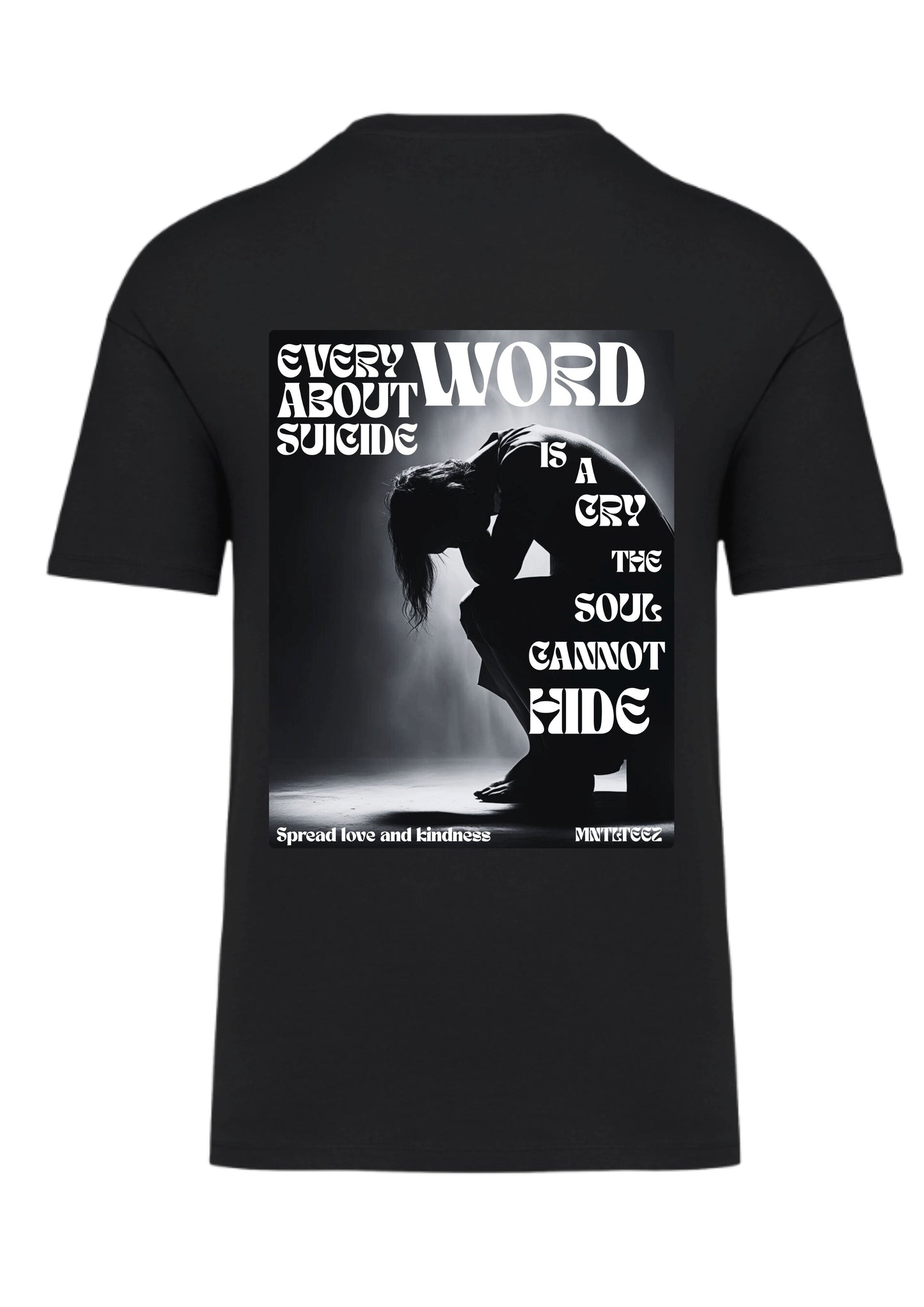 Every Word About Suicide Matters | unisex dropped shoulder t-paita