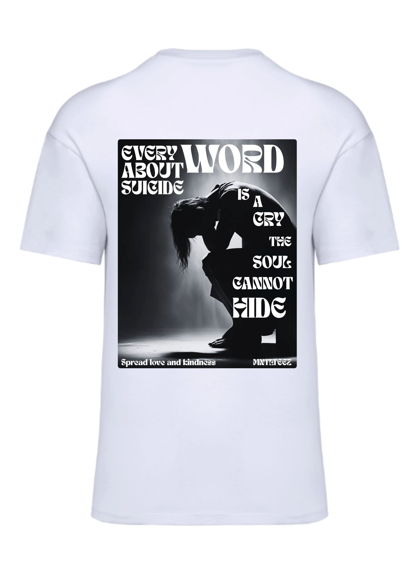 Every Word About Suicide Matters | unisex dropped shoulder t-paita