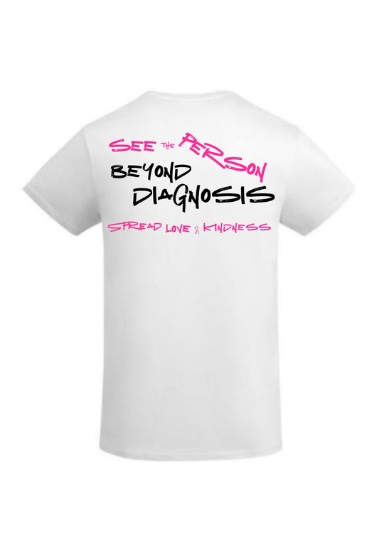 See the person beyond | unisex dropped shoulder t-paita