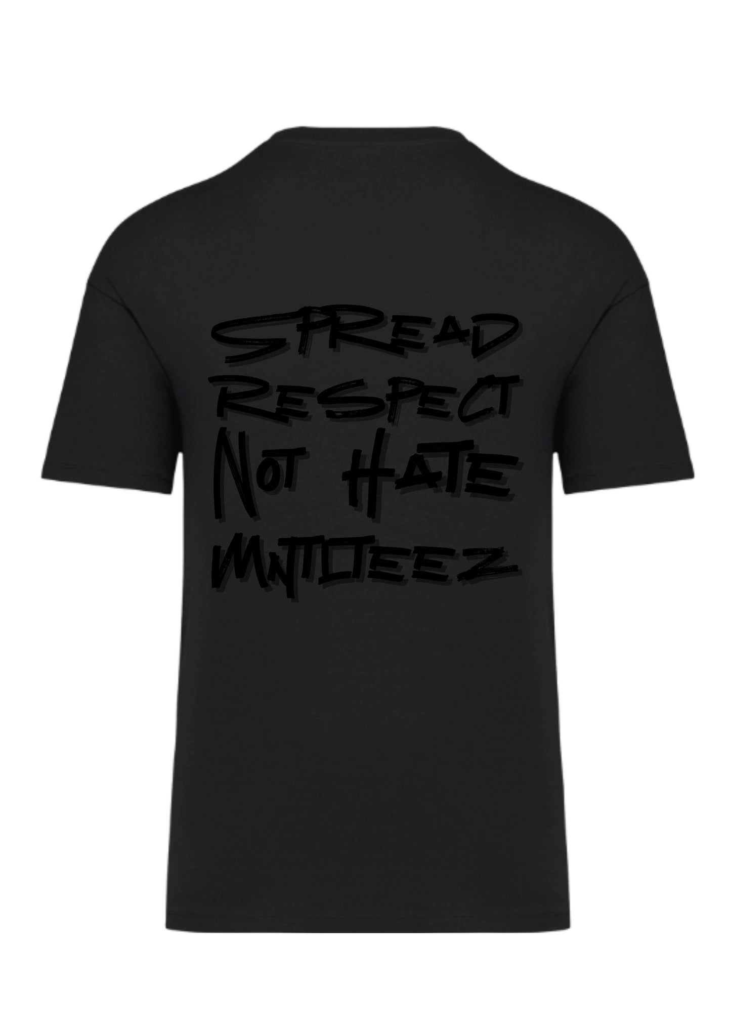 Spread respect not hate | Unisex oversize youth & adult t-paita