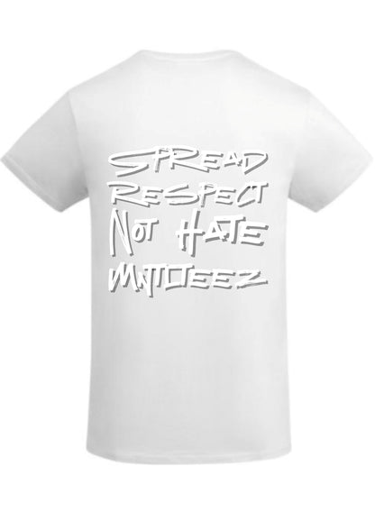Spread respect not hate | Unisex oversize youth & adult t-paita