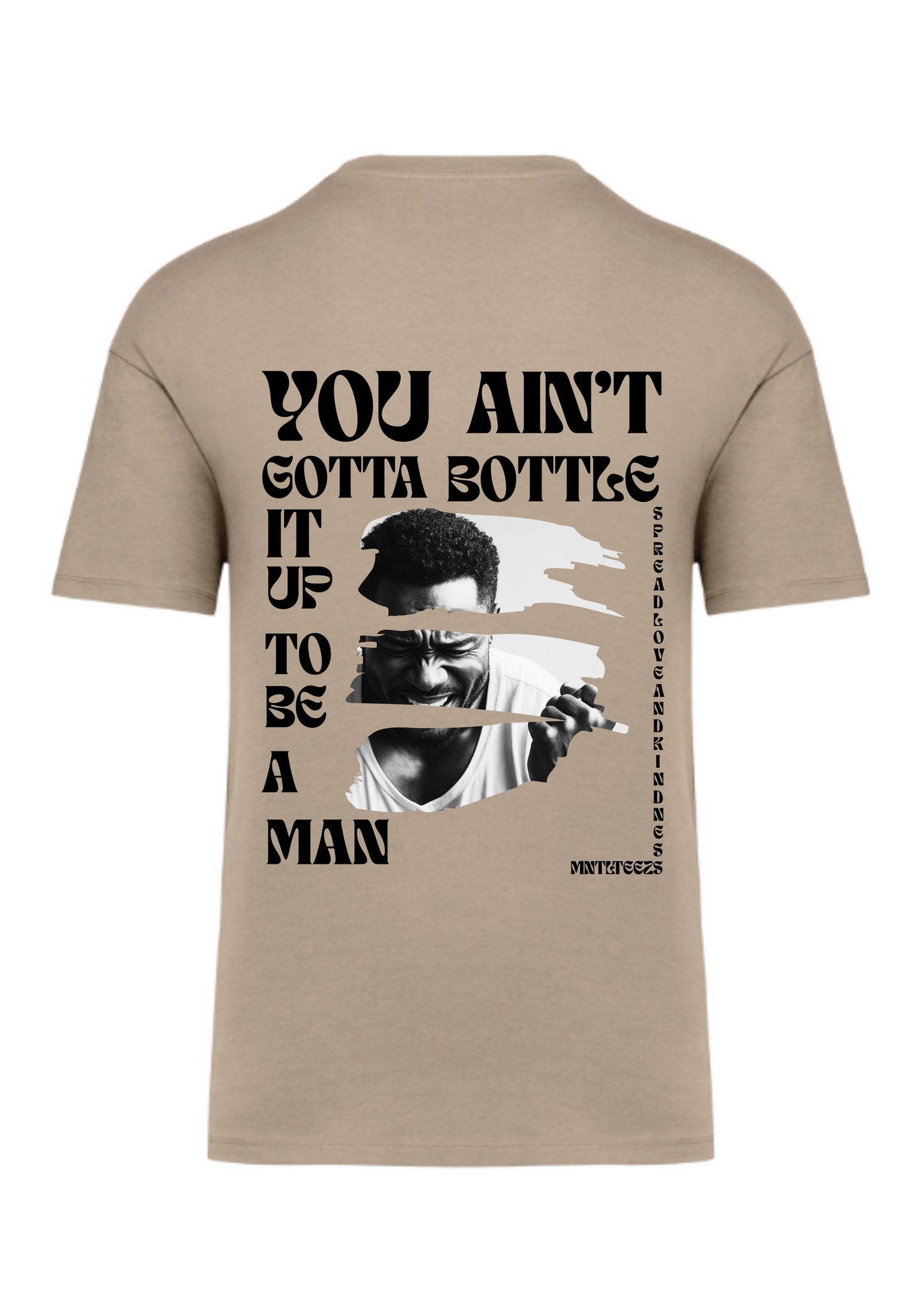 You ain’t gotta bottle it up | Unisex dropped shoulder t-paita